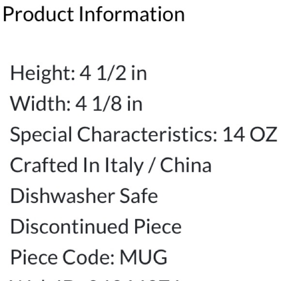 Donated Lenox 3 piece coffee cup set - Picture 5 of 8